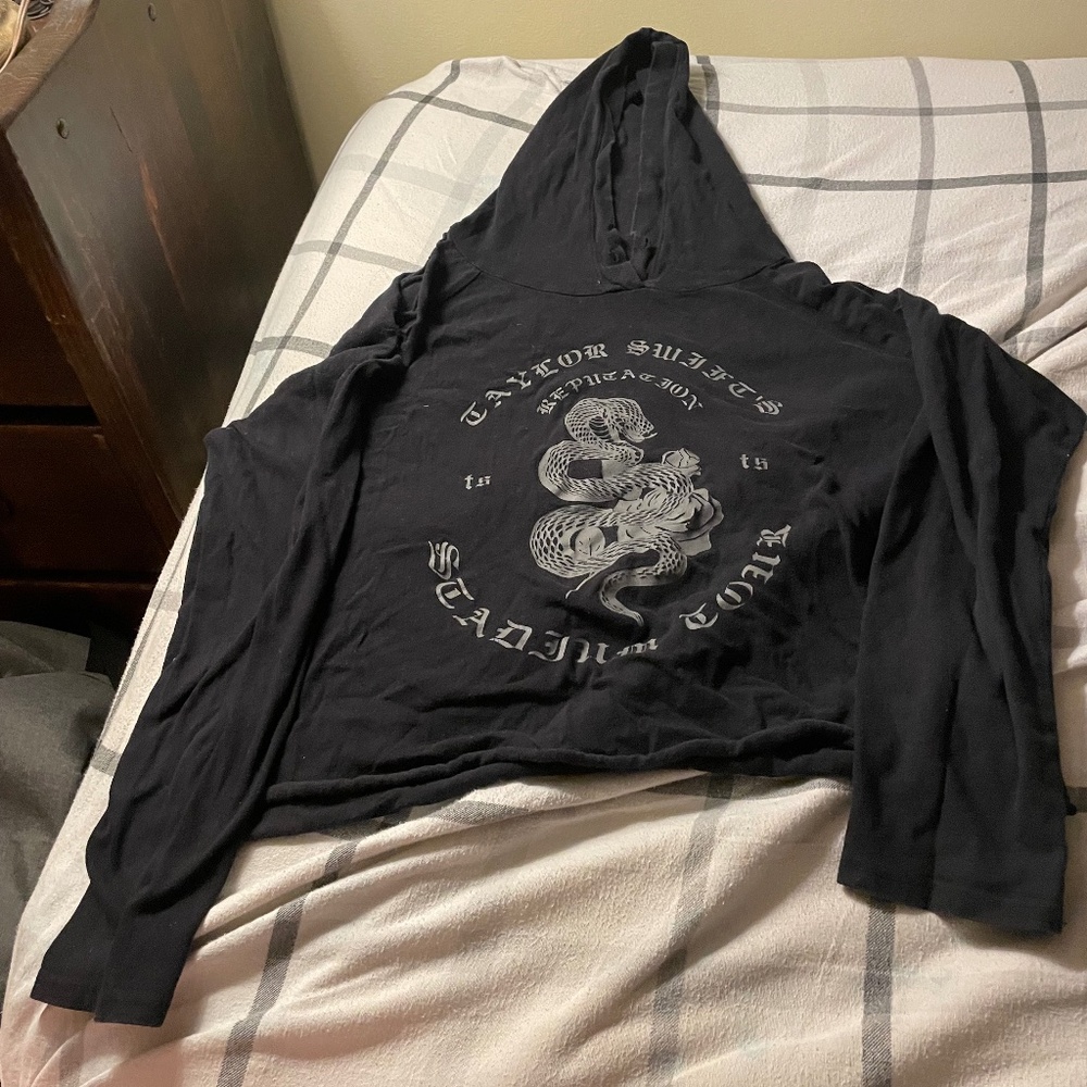 Reputation stadium tour crop top